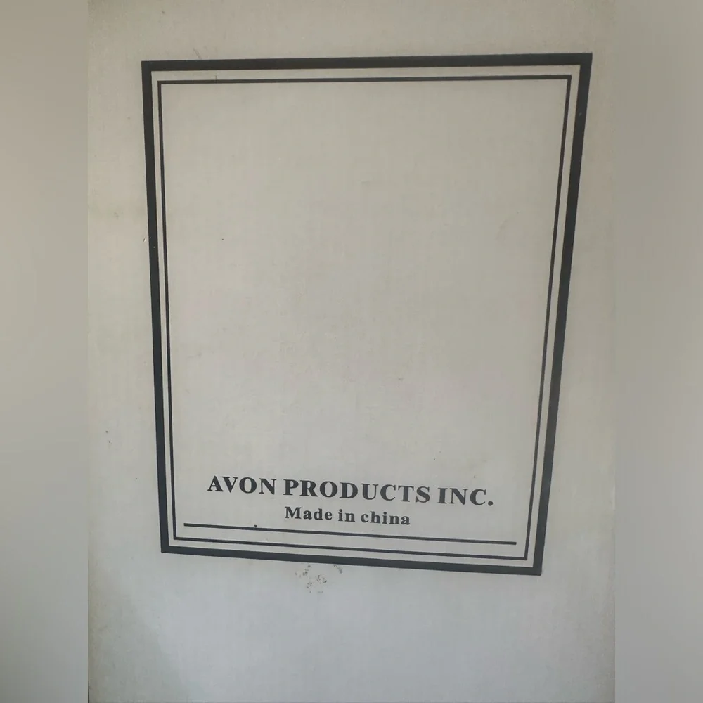 NIB Avon Wire Chrome Metal Folding Shower Caddy W/Mirror Bathroom Accessory